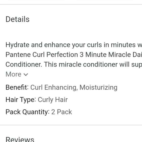 ๐ด 5/$20 PANTENE 3 minute miracle - Picture 2 of 2